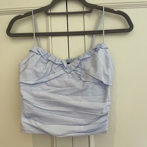 Zara bustier top